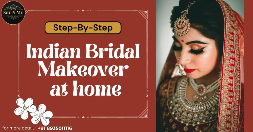 traditional Indian bridal makeup