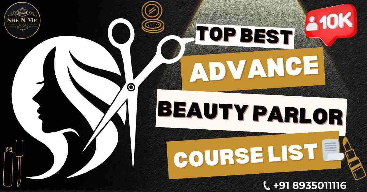 advance beauty parlour course list