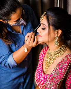 Bridal Makeup Application